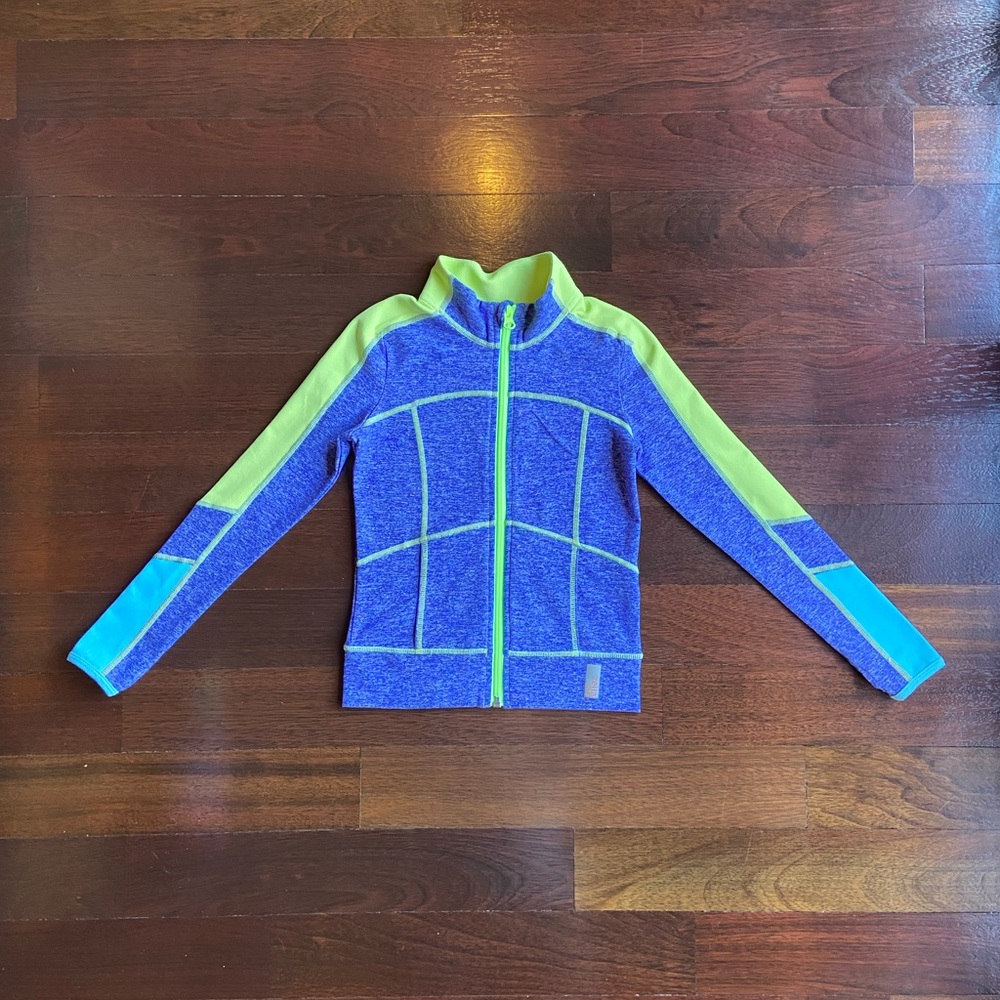 EUC Zella Girl's Zip-Up Jacket. Size: Youth XXS (4)